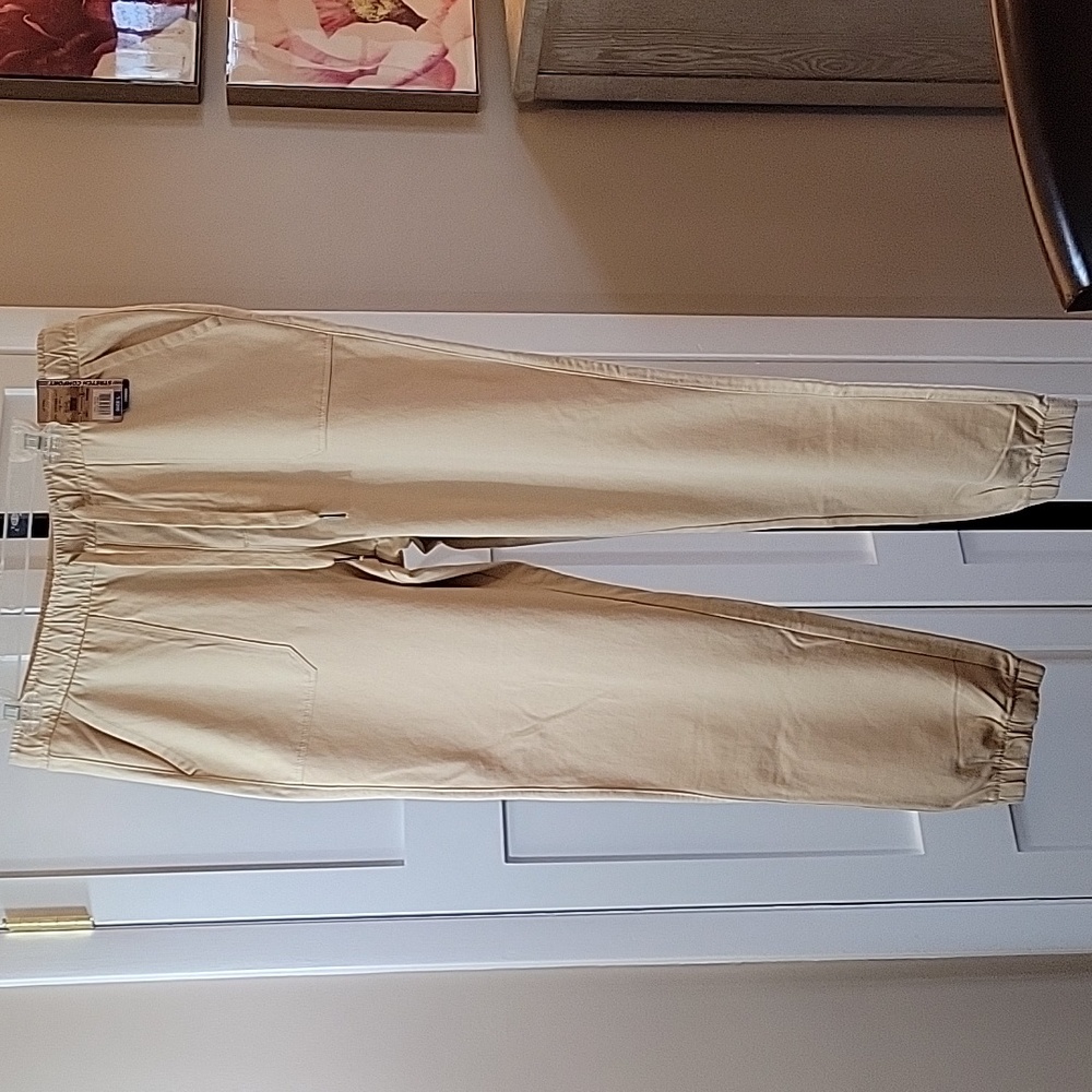 Weatherproof Vintage Stretch Comfort Elastic Waist Drawstring Jogger Pants